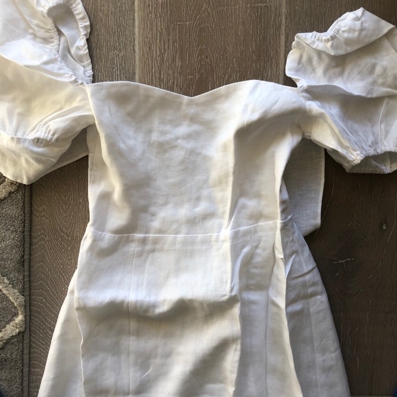 NWOT Reformation Denver Dress White - Picture 5 of 8